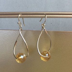 Citrine handmade Earrings